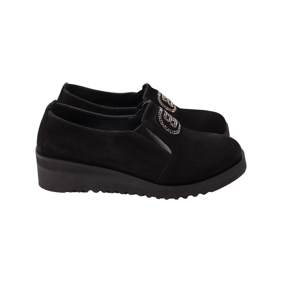 Туфлі жіночі Kesim чорні натуральна шкіра, 38, фото 1