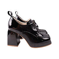 Туфли женские Guero черные натуральная лаковая кожа, 40