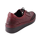 Туфлі жіночі Kesim бордові натуральна шкіра, 37, фото 4