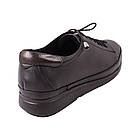 Туфлі жіночі Kesim чорні натуральна шкіра, 37, фото 4