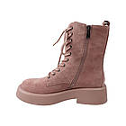 Черевики жіночі Melanda капучіно натуральна замша, 40, фото 2