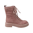 Черевики жіночі Melanda капучіно натуральна замша, 40, фото 3