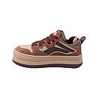 Кросівки жіночі Melanda коричневі натуральна шкіра, 39, фото 2