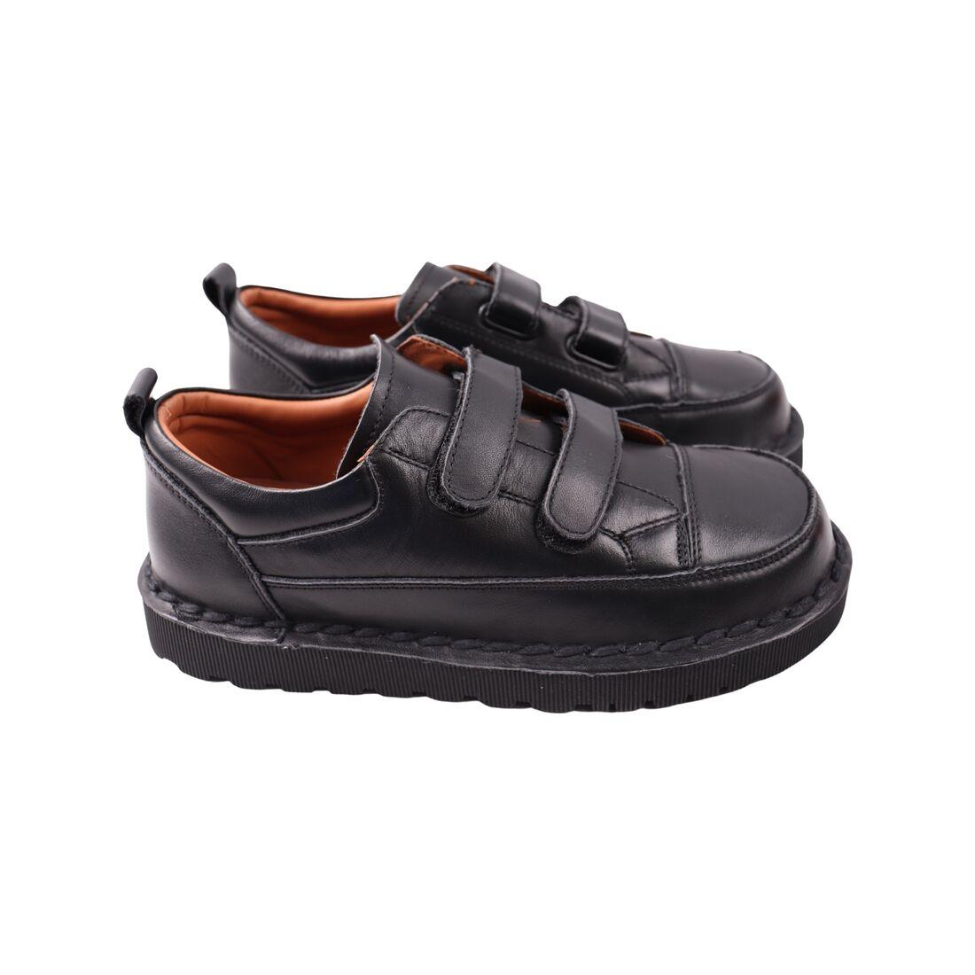 Кеди жіночі Li Fexpert чорні натуральна шкіра, 40, фото 1