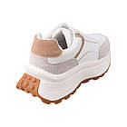 Кросівки жіночі Gifanni білі натуральна шкіра, 39, фото 4