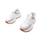 Кросівки жіночі Gifanni білі натуральна шкіра, 39, фото 5