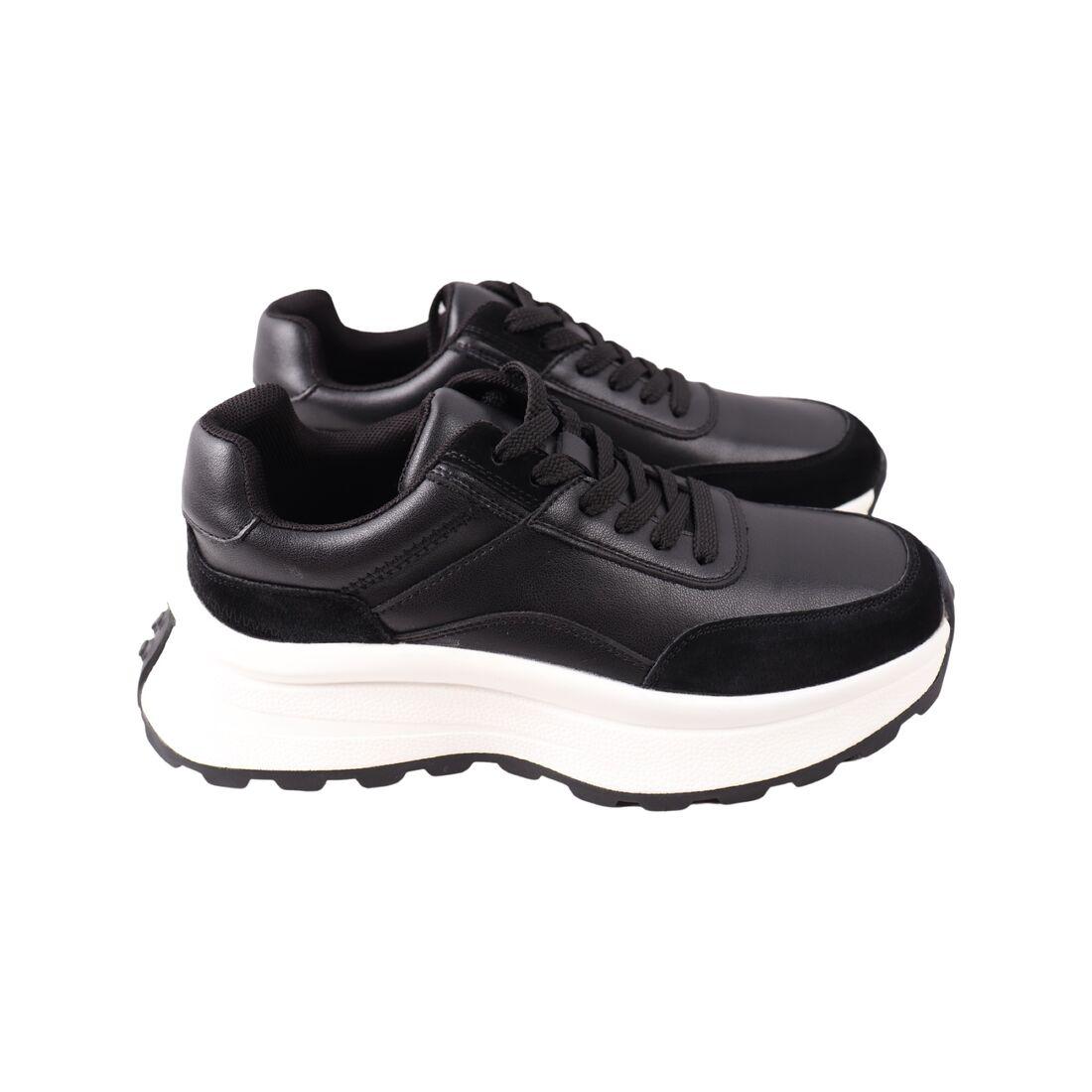 Кросівки жіночі Gifanni чорні натуральна шкіра, 39, фото 1