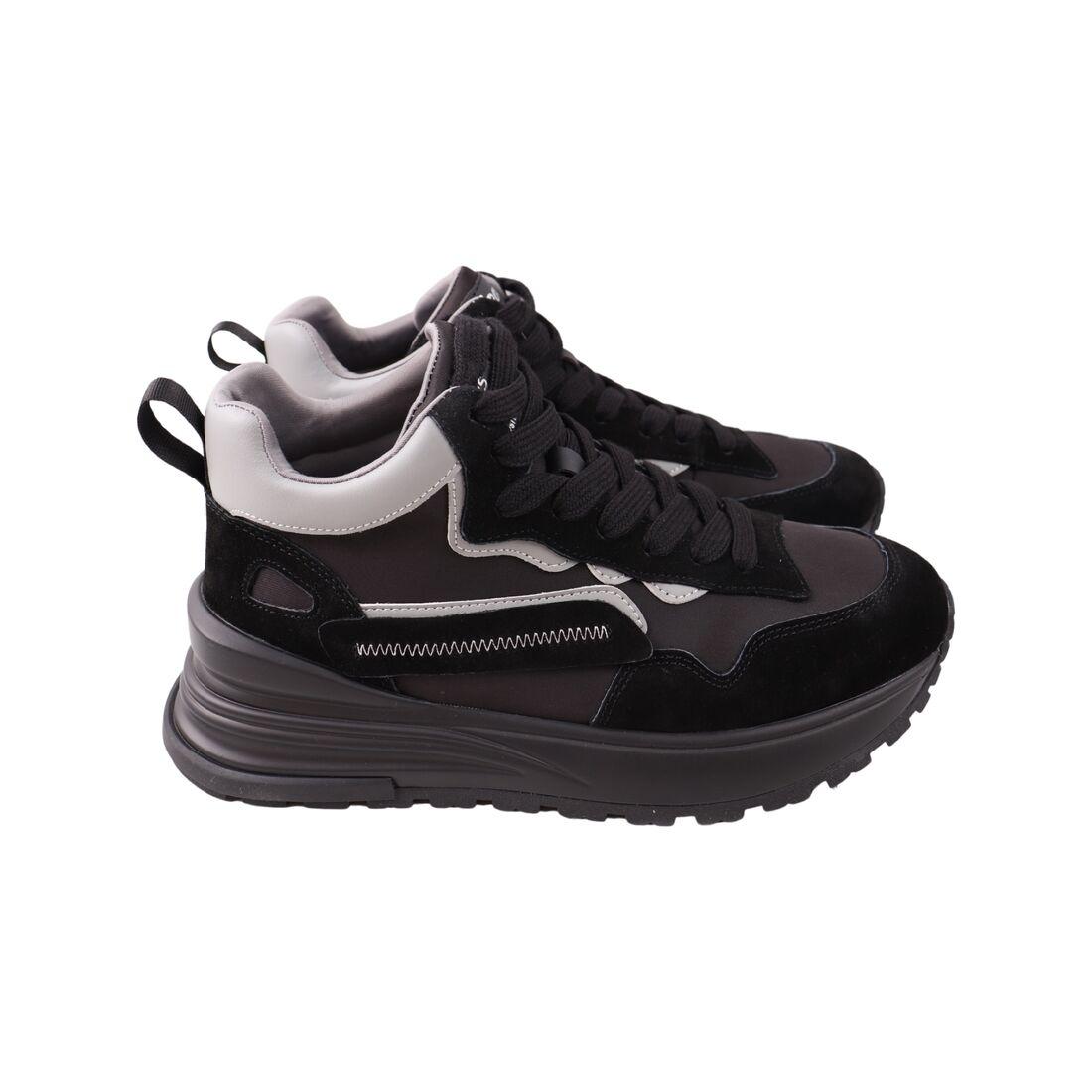 Черевики жіночі Melanda чорні текстиль, 40, фото 1