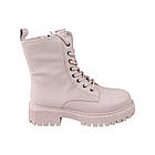 Черевики жіночі Melanda молочні натуральна шкіра, 39, фото 3