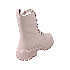 Черевики жіночі Melanda молочні натуральна шкіра, 39, фото 4