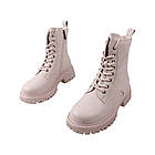 Черевики жіночі Melanda молочні натуральна шкіра, 39, фото 5