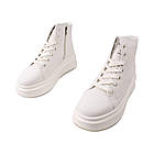 Черевики жіночі Farinni молочні натуральна шкіра, 40, фото 5