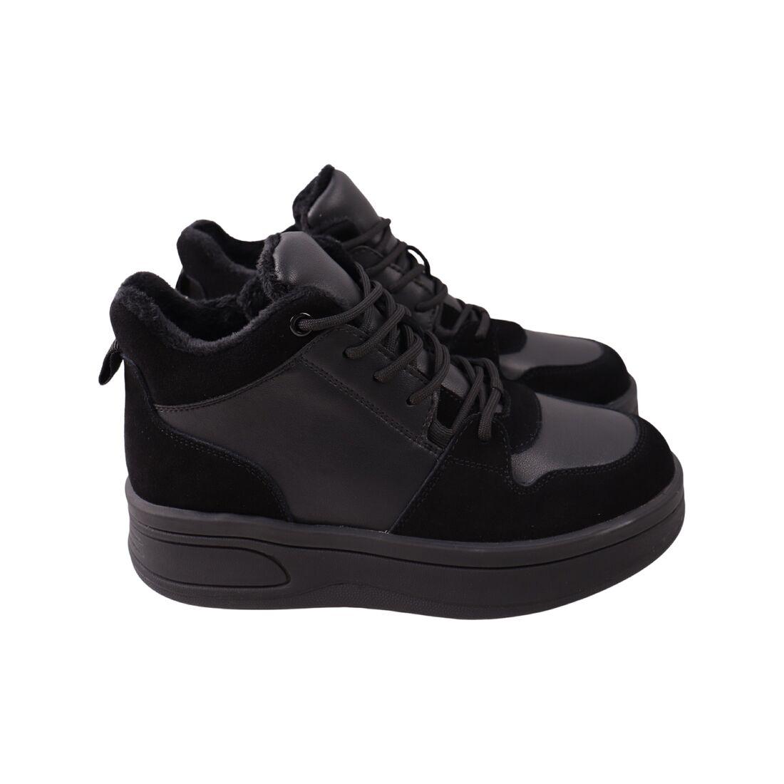 Черевики жіночі Gifanni чорні натуральна шкіра, 37, фото 1