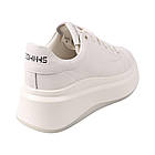 Кеди жіночі Farinni молочні натуральна шкіра, 36, фото 4