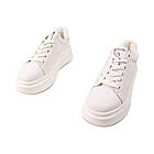 Кеди жіночі Farinni молочні натуральна шкіра, 36, фото 5