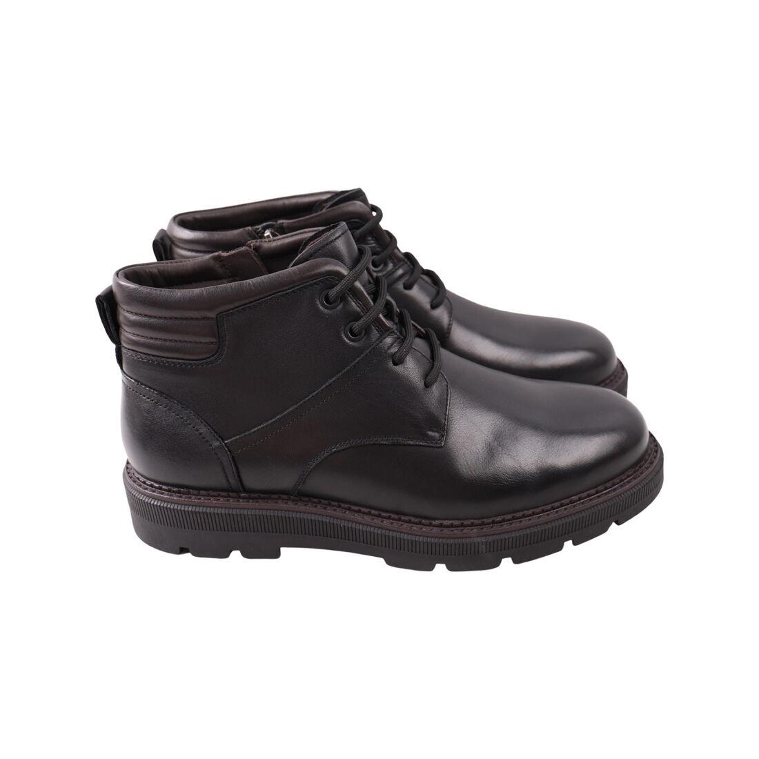 Черевики чоловічі Lido Marinozi чорні натуральна шкіра, 40, фото 1