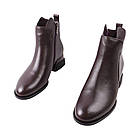 Черевики жіночі Velly баклажанові натуральна шкіра, 40, фото 5