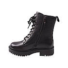 Черевики жіночі Li Fexpert чорні натуральна шкіра, 40, фото 2