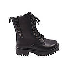 Черевики жіночі Li Fexpert чорні натуральна шкіра, 40, фото 3