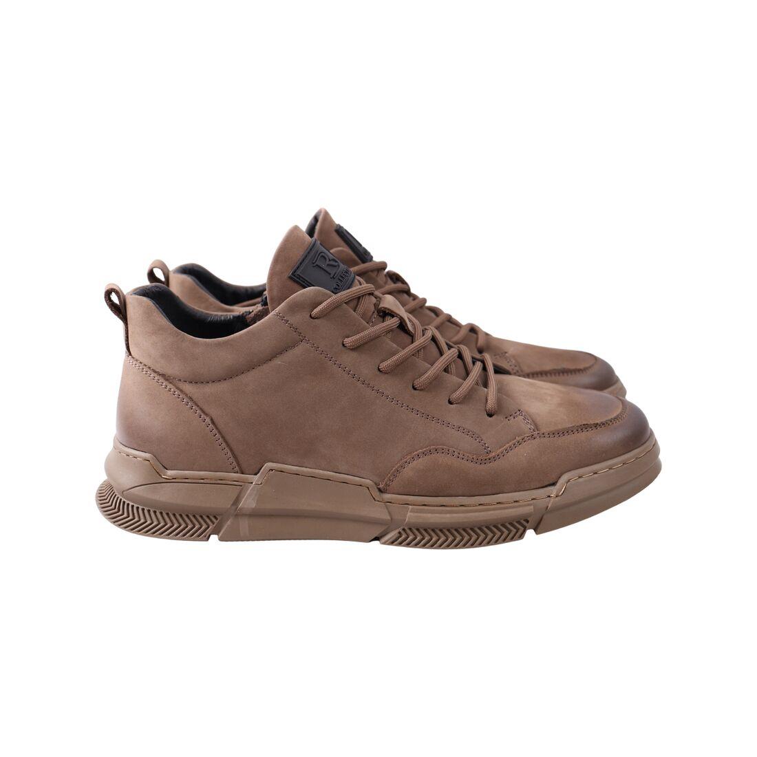 Черевики чоловічі Berisstini хакі натуральний нубук, 40, фото 1