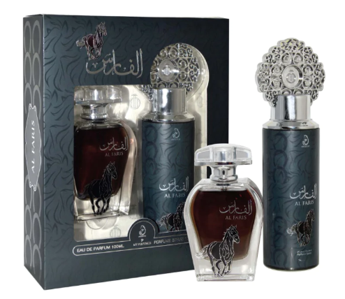 Парфумована вода 100 мл My Perfumes Al Faris + дезодорант 200 мл