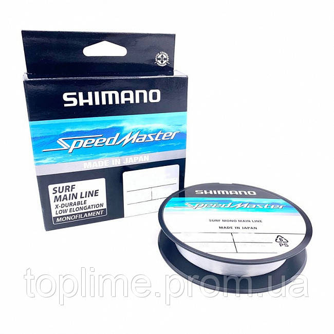 Леска Shimano Speedmaster Surf Mono 1200m 0.18mm 3.05kg (1013-2266.46.49) TM, код: 8098431 - фото 1 - id-p1971278875