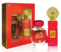 Парфюмированная вода 100мл Arabiyat By My Perfumes Lamsat Harir + дезодорант 200 мл