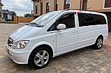 Дефлектори вікон Mercedes Vito w639 2003-2014 Вітровики Мерседес Віто в639 з 2003 по 2014, фото 9