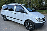 Дефлектори вікон Mercedes Vito w639 2003-2014 Вітровики Мерседес Віто в639 з 2003 по 2014, фото 6