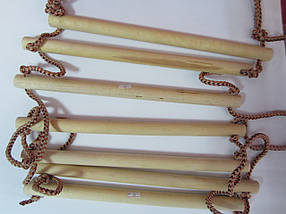 Драбина мотузкова навісна 7 ступенів, 160 см