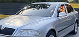 Дефлектори вікон Skoda Octavia A5 2004-2013 Вітровики Шокода Остевіа А5, фото 4