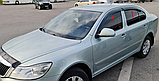 Дефлектори вікон Skoda Octavia A5 2004-2013 Вітровики Шокода Остевіа А5, фото 8