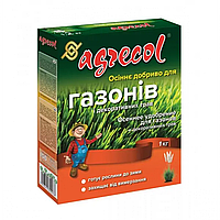 Осеннее удобрение для газонов Agrecol NPK (0-8-30), 1 кг