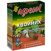 Осеннее удобрение для хвойных растений Agrecol NPK(0-0-25 Mg12; S18), 1.2 кг