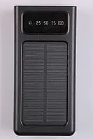 Повербанк ZHY-308 200000 mAh 4в1 универсальная мобильная батарея c солнечной панелью и встроенными кабелями