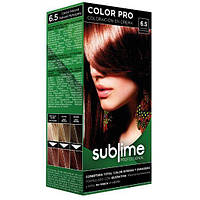 Набор крем-краска SUBLIME professional Краска + Окислитель + Перчатки + Шампунь 6.5 Natural Mahogany