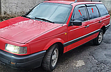 Дефлектори вікон VW Passat B3 Wagon с с 1988-1997 Вітровики Фольцваген Пассат Б3 Вагон, фото 7
