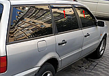 Дефлектори вікон VW Passat B4 Wagon с с 1988-1997 Вітровики Фольцваген Пассат Б4 Вагон, фото 4