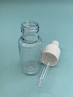 Флакон із піпеткою 15 мл прозорий ( Пластик)