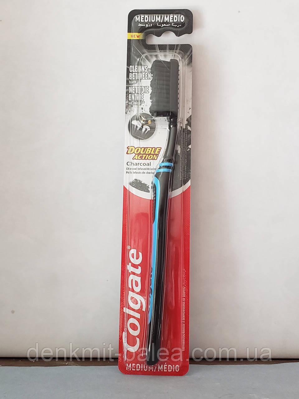 Зубна щітка середньої жорсткості Colgate Medium clean 1 шт.
