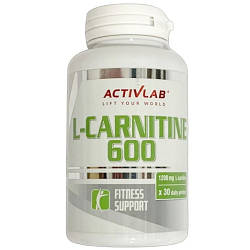 Л-Карнітин Activlab L-Carnitine 600 mg (60 капсул.)