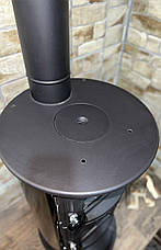 Чавунний камін EК-5109 Duval SUREL Black Edition з духовкою, фото 2