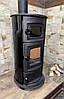 Чавунний камін EК-5109 Duval SUREL Black Edition з духовкою, фото 2