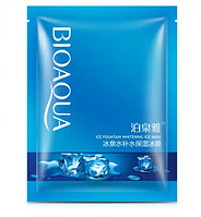 Маска для лица тканевая BIOAQUA ICE FOUNTAIN WHITENING MASK охлаждающая