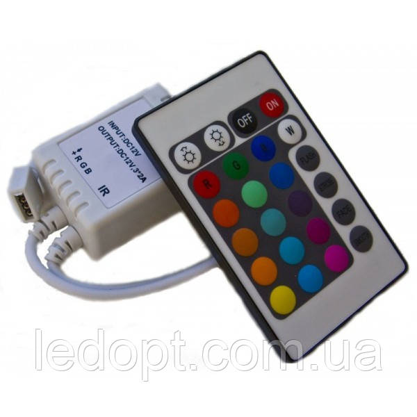 Контролер RGB 6А IR24