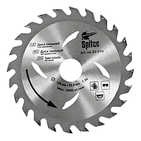 Диск пиляльний для дерева Spitce 24Т 125 х 22,2 мм