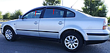 Дефлектори вікон VW Passat B5 седан с 1997-2001-2005 Вітровики Фольцваген Пассат Б5, фото 7