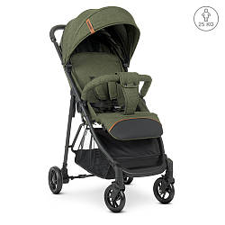 Прогулянкова коляска книжка BAMBI M 4249-2 Khaki, 4 положення спинки