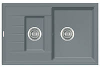 Мойка Fabiano Classic 78x50x15 Grey Metallic