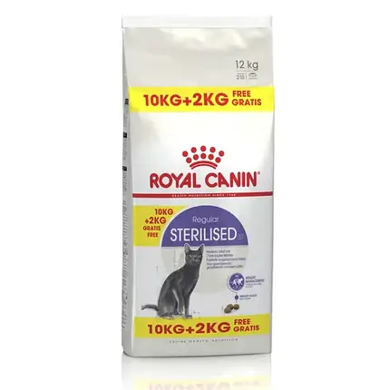 Сухий корм для котів Royal Canin Sterilised 37, 10+2 кг - домашня птиця, фото 1